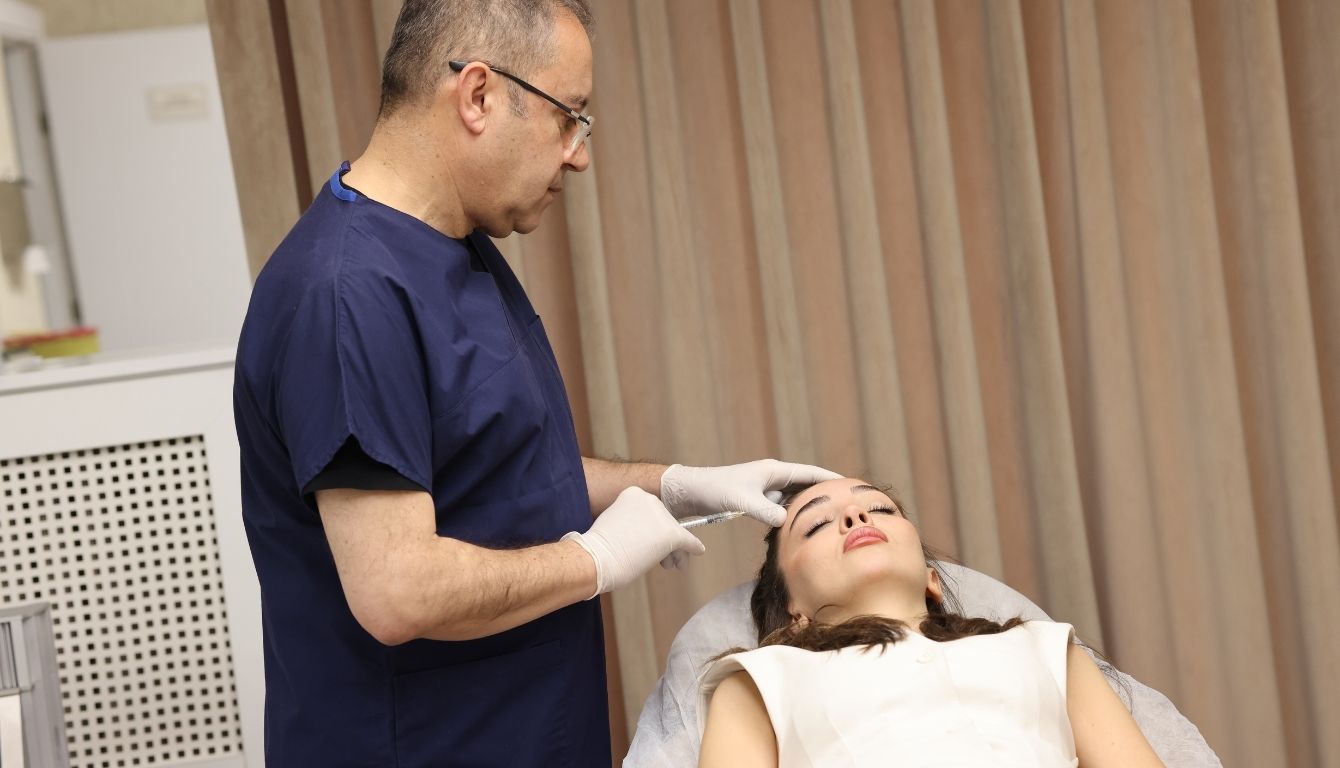 Dermal Filler Applications – Forehead Augmentation